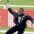 Barel Mouko, capitán de la selección de Congo