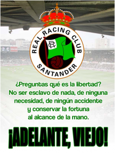 Carta Racing de Santander