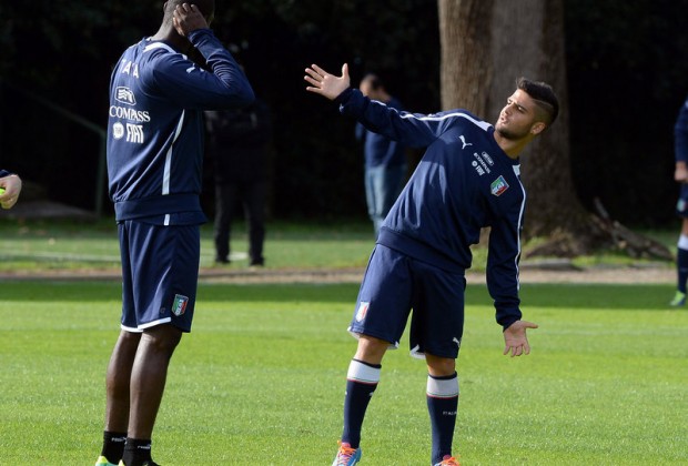 Balotelli_Insigne_Training session