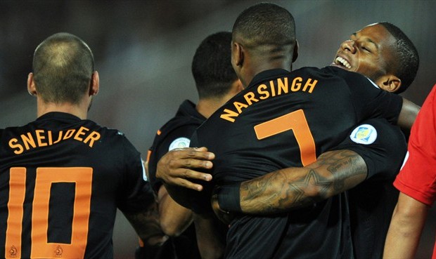 Wesley Sneijder_Luciano Narsingh_Jeremain Lens