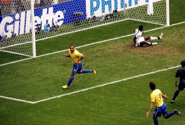 Ronaldo Nazario_Brasil_Ghana_Mundial Alemania 2006_Máximo goleador de la historia de los mundiales