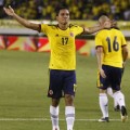 Bacca celebrando un gol con la selección de Colombia (www.palabradafeutbol.co)