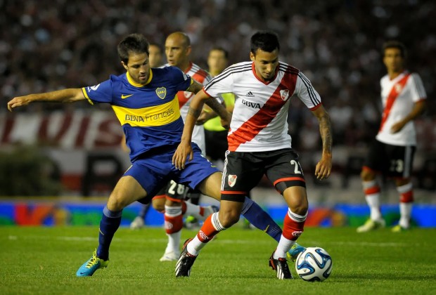 Boca - River, partido de febrero de 2014 (Foto: Infobae.com)