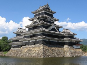 Castillo Matsumoto en la Prefectura de Nagano (Foto Wikipedia Commons)