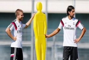 Khedira Illarramendi entrenamiento