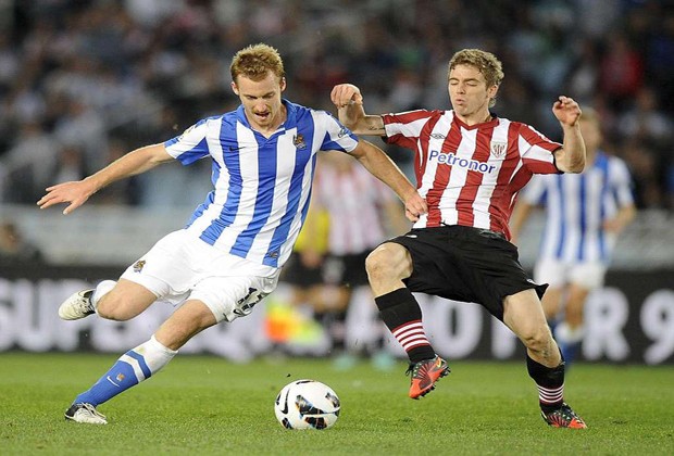 Derbi vasco. Real Sociedad y Athletic se ven las caras en Anoeta