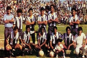 Equipo titular de Alianza Lima el 8 de diciembre de 1987