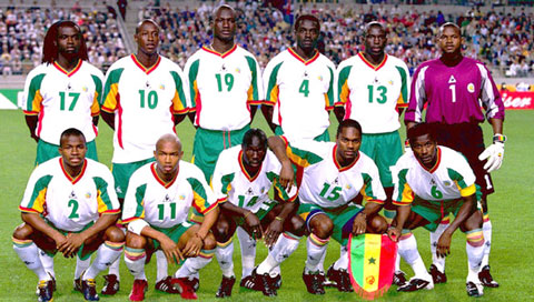 Selección Senegal Mundial 2002