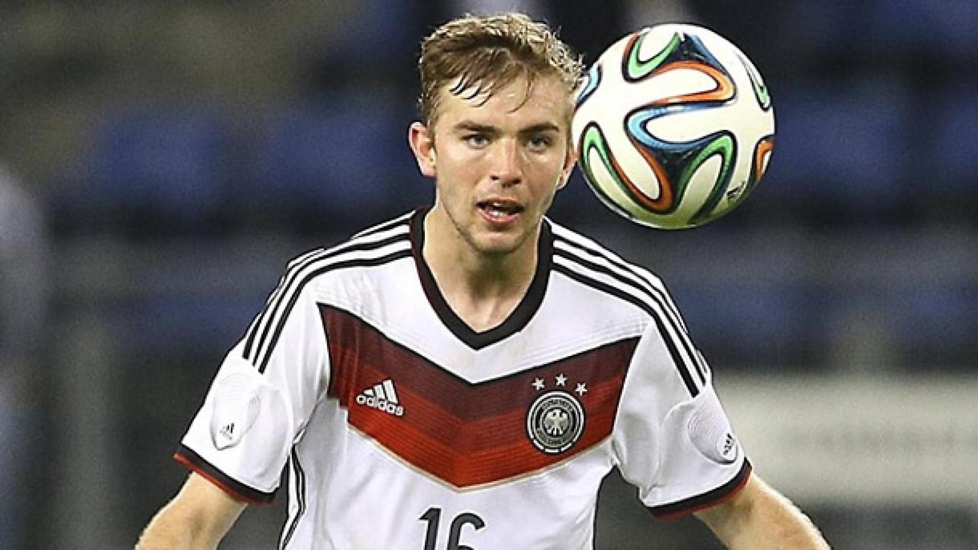 Christoph Kramer en un partido con Alemania