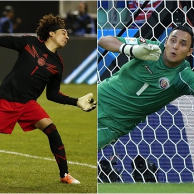 Keylor Navas y Guillermo Ochoa