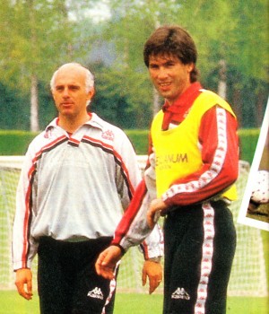 Carlo Ancelotti Arrigo Sacchi AC Milan