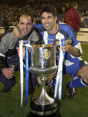 Valerón y Manuel Pablo Copa del Rey