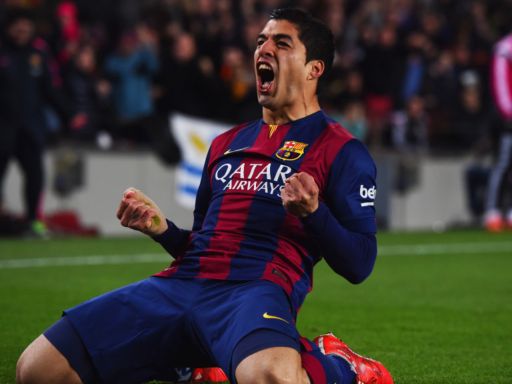 Luis Suárez, desde Barcelona con amor