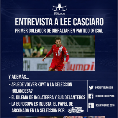 Road To Euro 2016 cartel