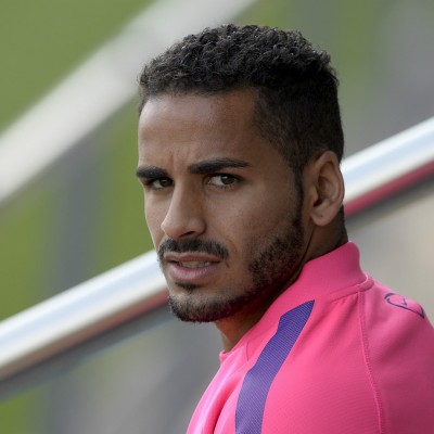 Douglas en un entrenamiento