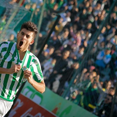 Dani Ceballos celebrando un gol