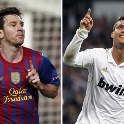 Messi y Cristiano Ronaldo