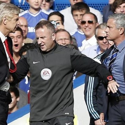 Chelsea Mourinho vs. Wenger 2015 (Foto: ibitimes.co.uk)