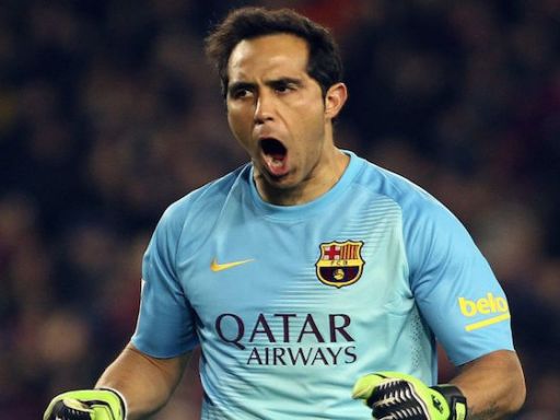 Claudio Bravo: seguridad en el arco del campeón de Liga