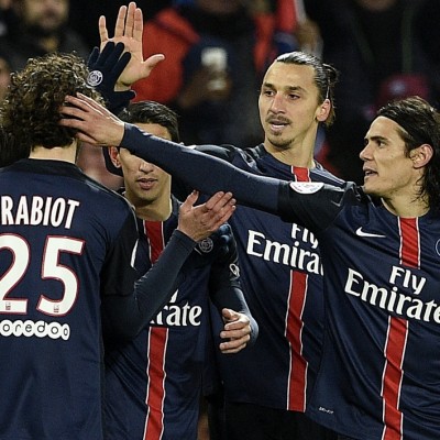 PSG celebracion gol